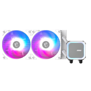 Ventilador Para Procesador Msi Mag Coreliquid A13 240 2x Rgb 36mm White -  306-7zwca21-l80