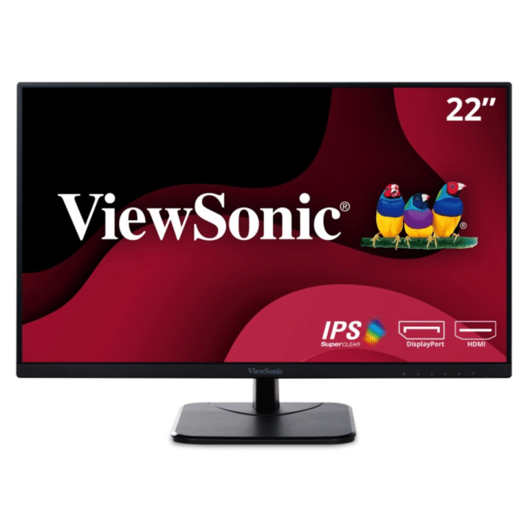 Viewsonic Va2256-mhd 22" Monitor 21.5" (1920x1080) Ips 15ms (gtg) 250 Cd/m² 1000:1 1xhdmi (1.4) 1xdp 1xvga 2xspeakers 16:9 Tilt Adjustable Black - New Factory Sealed - No Warranty - VA2256-MHD