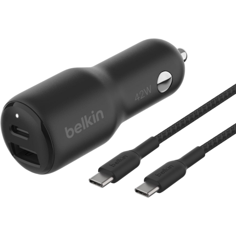 Belkin - Car battery charger - 42 Watt - Lithium - Para Universal - Celulares - Baterías y Cargadores - CCB005btBK