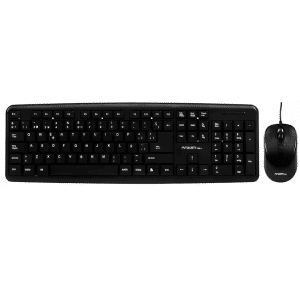 Comainboard Teclado-mouse Argom Arg-kb-7418 Usb Negro - Teclados