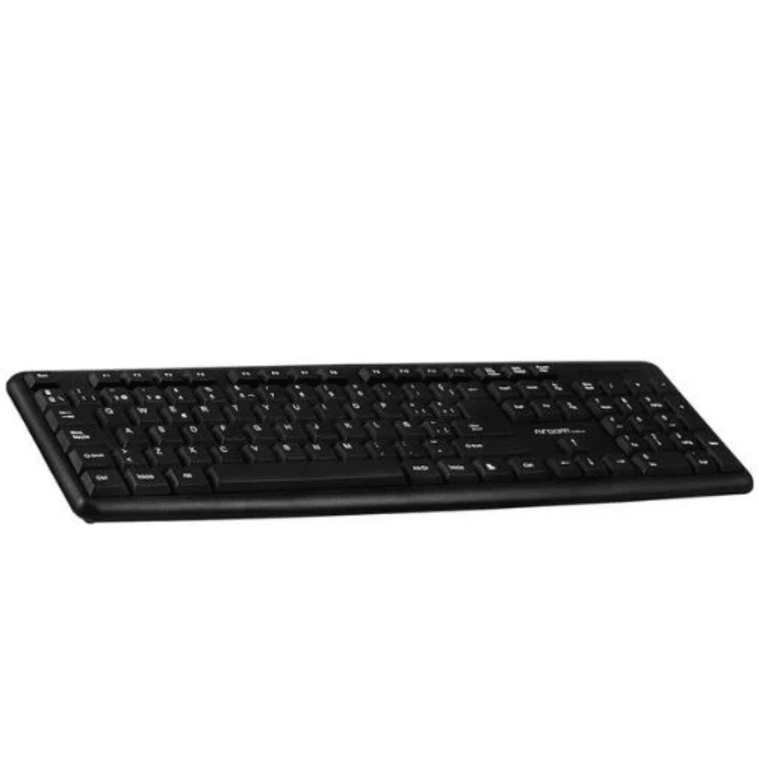 Comainboard Teclado-mouse Argom Arg-kb-7418 Usb Negro - Teclados (2)