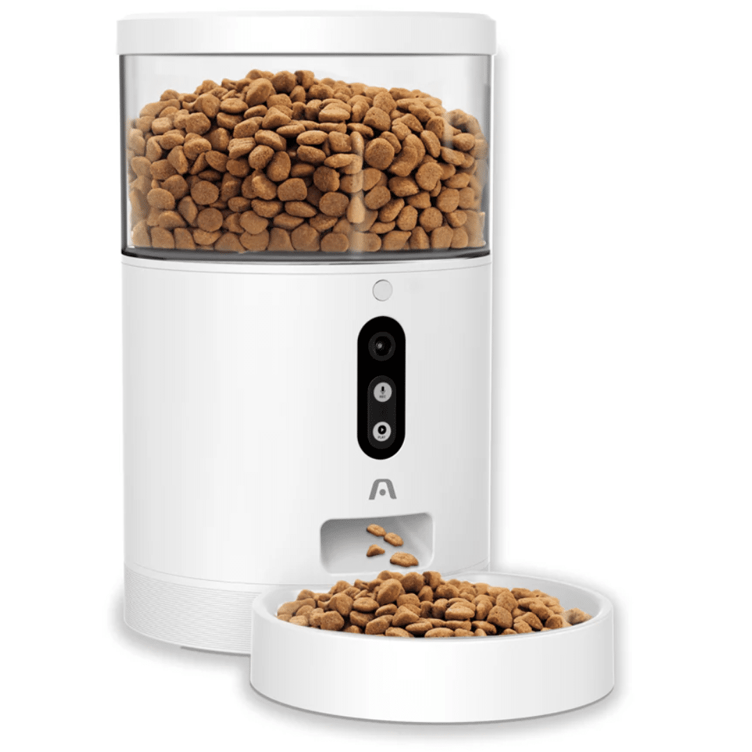 Comedor Interligente Argom Para Mascotas Furconnect 71 4lts. Camara 4mp Bt Wf Blanco - Articulos D (1)