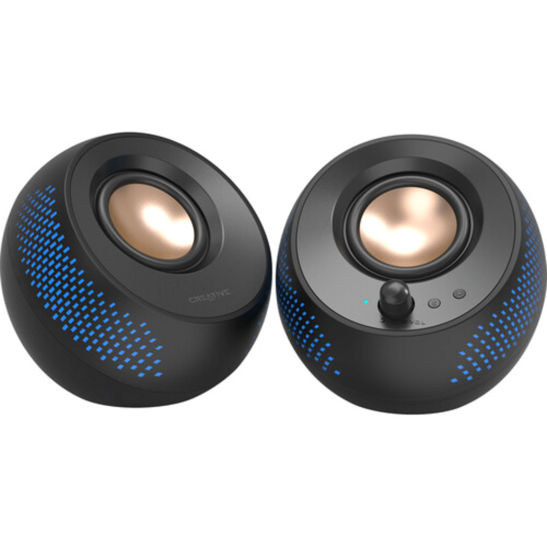 Creative Labs Creative Speaker 51MF1715AA000 Pebble X 2.0 USB-C RGB Lighting Retail SP 283743 51MF1715AA000 (1)