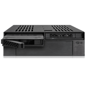 Cremax (ICY DOCK) ICY DOCK MB322SP-B 2x2.5 SATA SAS HDD SSD to 5.25 Mobile Rack Backplane Cage RD 170198 MB322SP-B