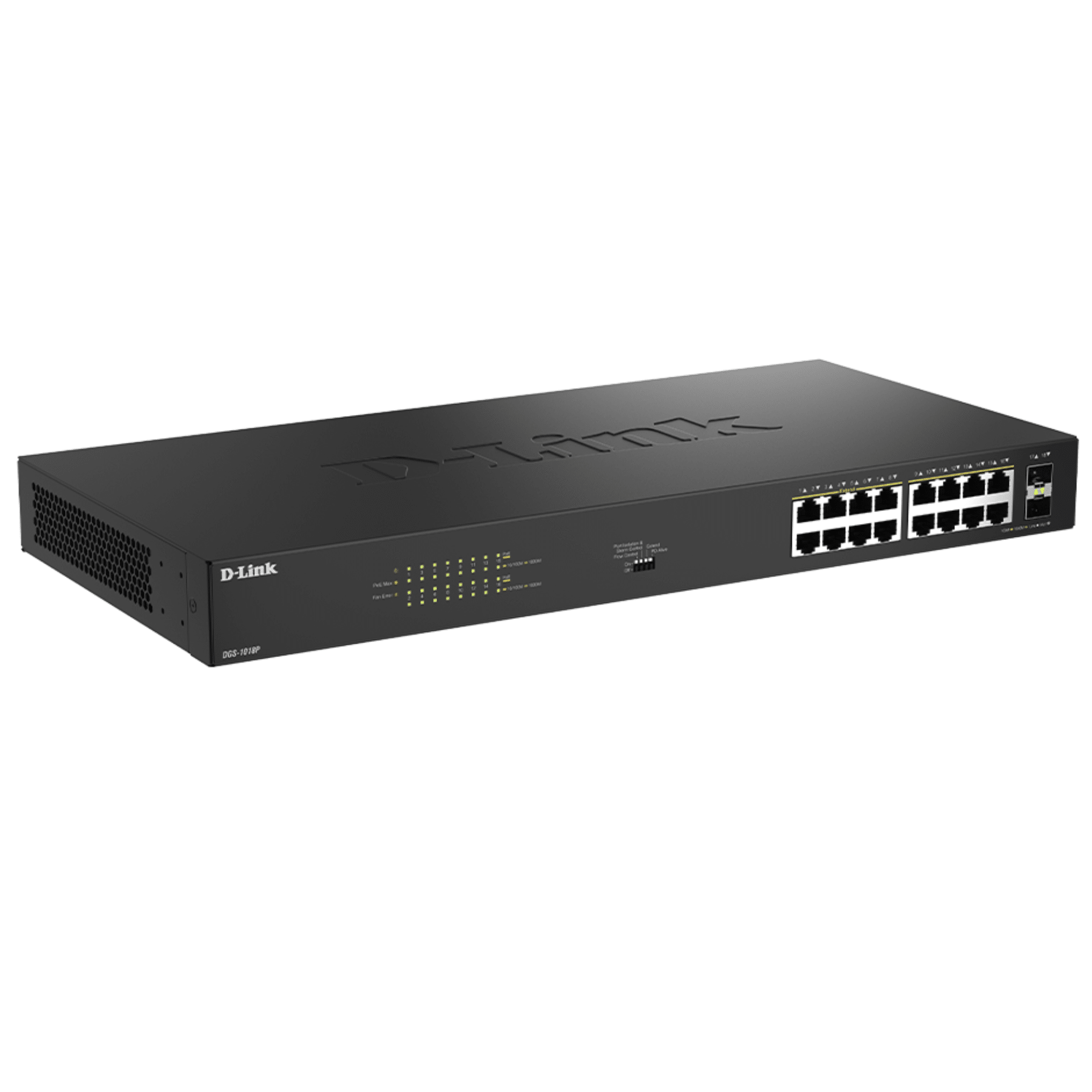 D-Link D-Link Switch DGS-1018P 18-Port 1Gigabit PoE Unmgd Switch Retail NT 301062 DGS-1018P (2)