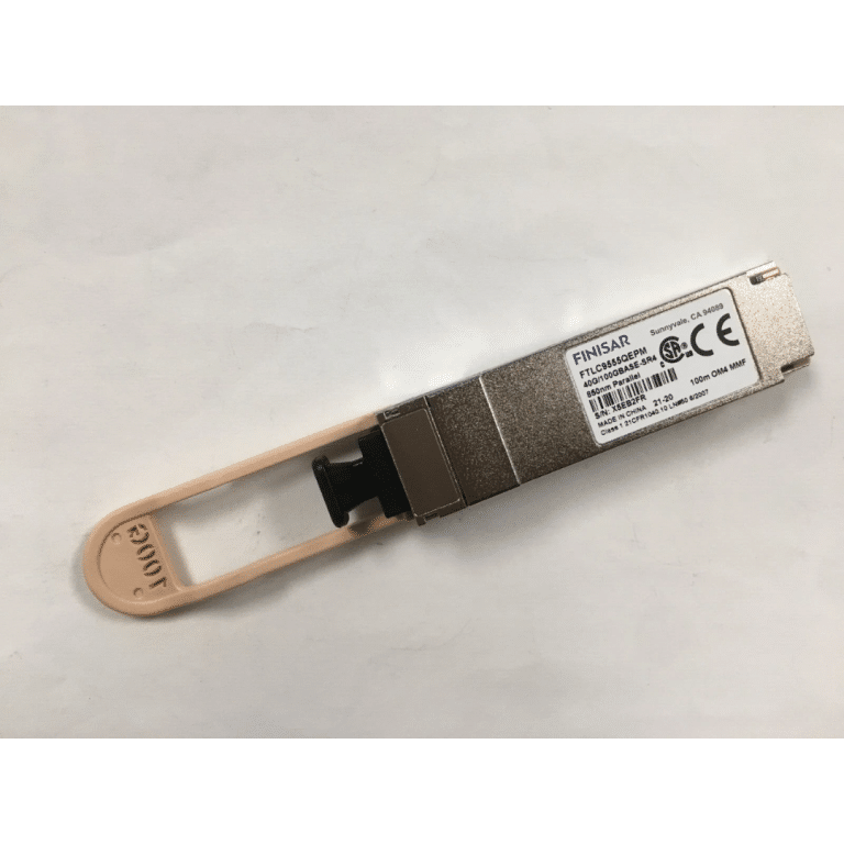 Finisar Finisar NT FTLC9555QEPM XCVR QSFP28 100M 40 100GBASE-SR4 4X 850NM VCSEL NT 282188 FTLC9555QEPM