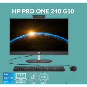 HP ProOne 240 G10 - All-in-one - Intel Core Ultra 5 125U / 4.3 GHz - DDR5 SDRAM - 512 GB HDD - 23.8" - Intel UHD Graphics - Windows 11 Pro - C3XB1LT#ABM - Computadores - Todo-en-Uno - C3XB1LT#ABM