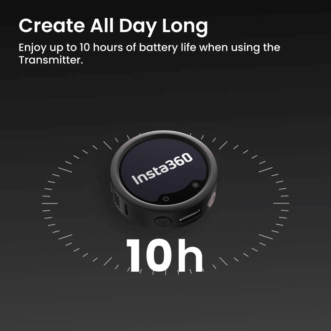 Insta360 Insta360 MM Mic Pro01-MCA10 Mic Pro (2 TX + 1 RX) Retail MM 307385 MIC PRO01-MCA10 (4)