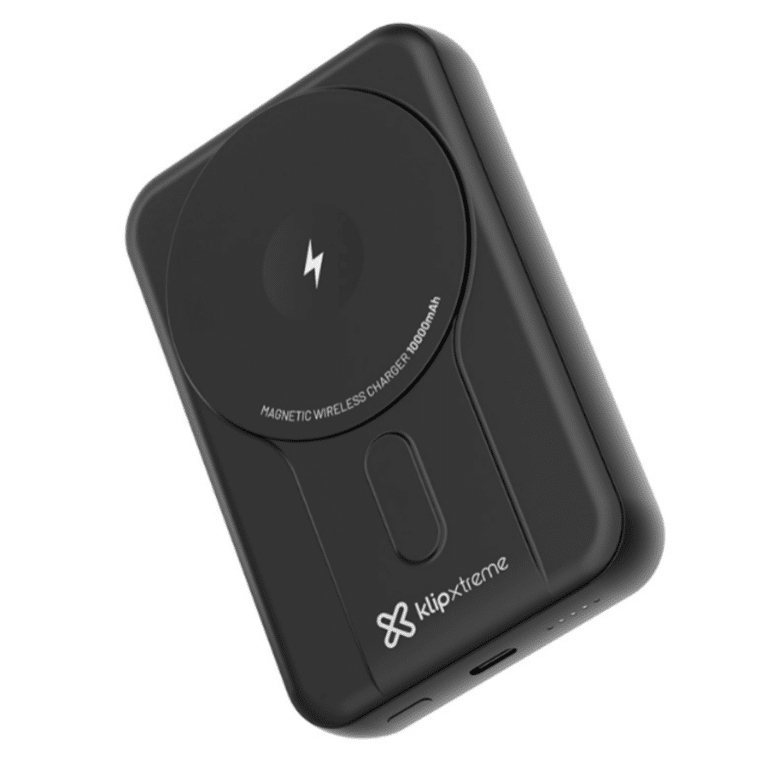 Klip Xtreme - Power bank - 24 pin USB-C - Lithium polymer - Para Smartphones - Wireless Charg 10.000 mAh - Celulares - Baterías y Cargadores - KPB-600