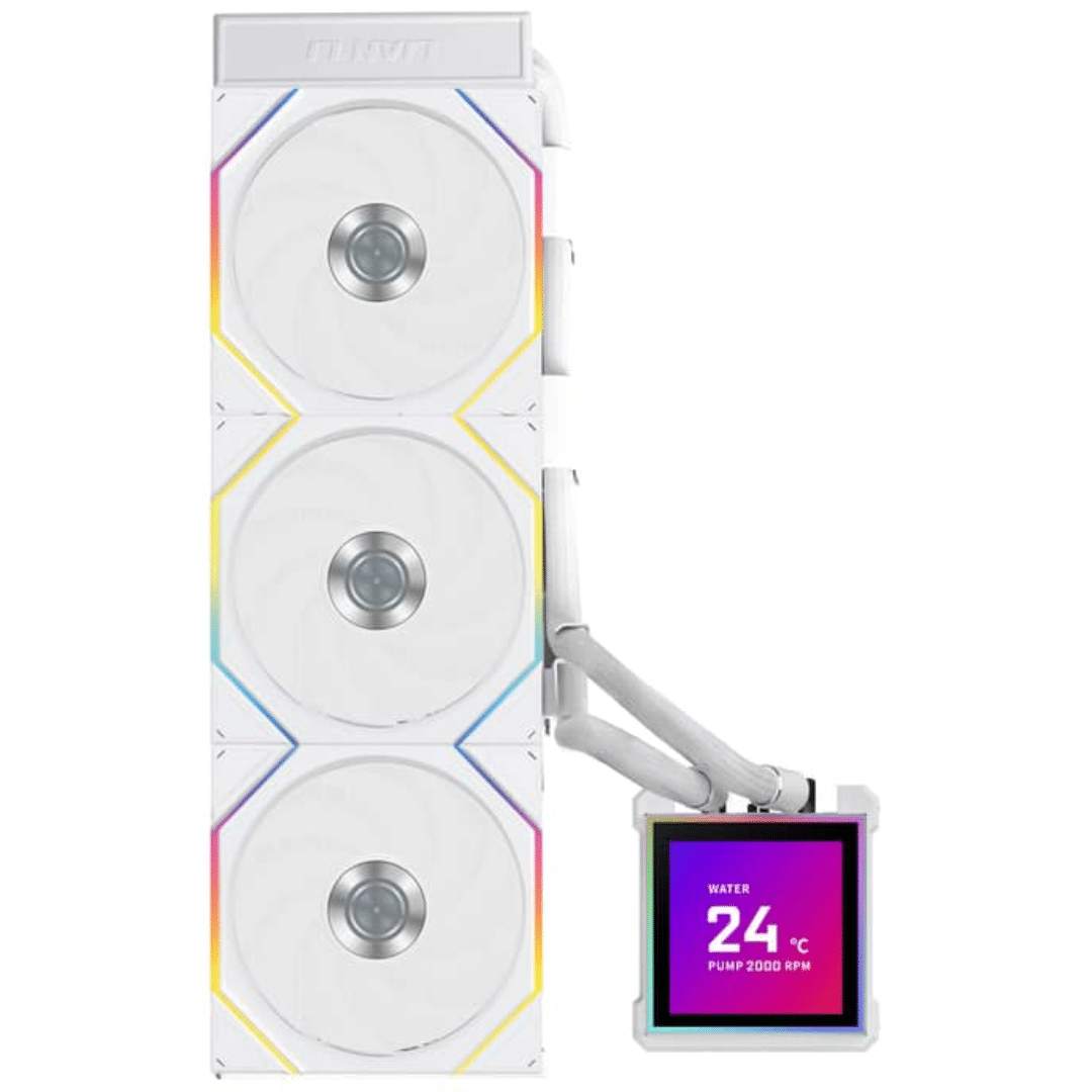 Lian-Li Lian-Li Fan HS2LCDS36NW 3.4 LCD Radiator White Retail FN 304174 HS2LCDS36NW (3)