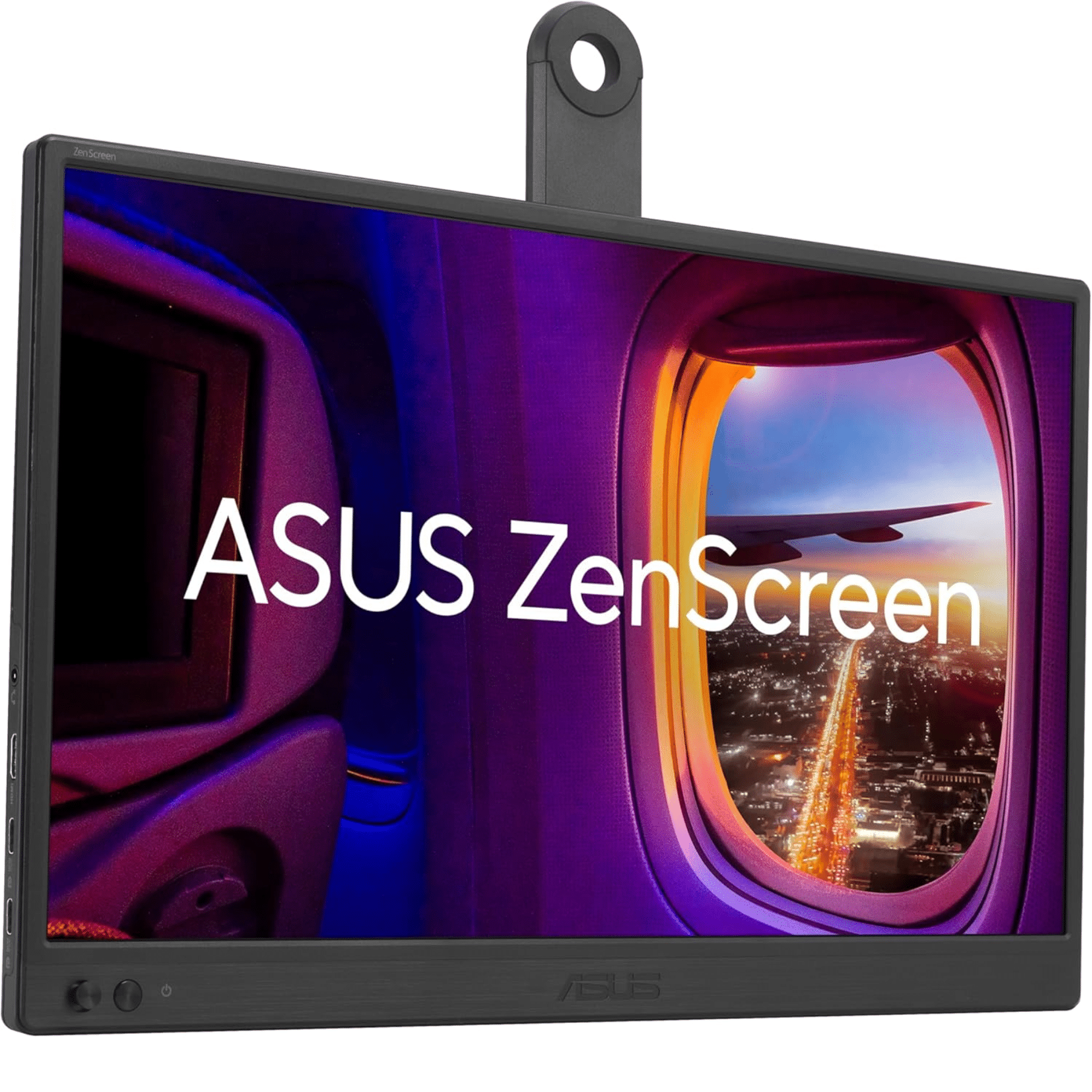 Monitor Asus Zenscreen 15.6inch Ips Mb169ck Full-hd Hdmi 2usb-c Soporte-360 Black - Monitores - 90LM0AZ3-B (3)