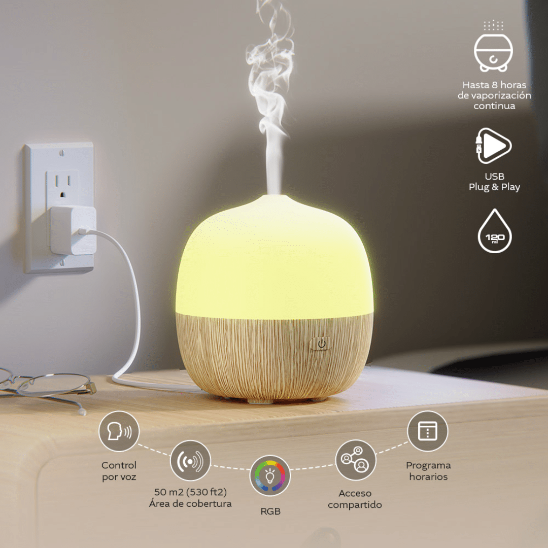 Nexxt Solutions Home - USB aroma difusser - Seguridad y Automatización - Electrodomésticos - NHA-A300 (2)