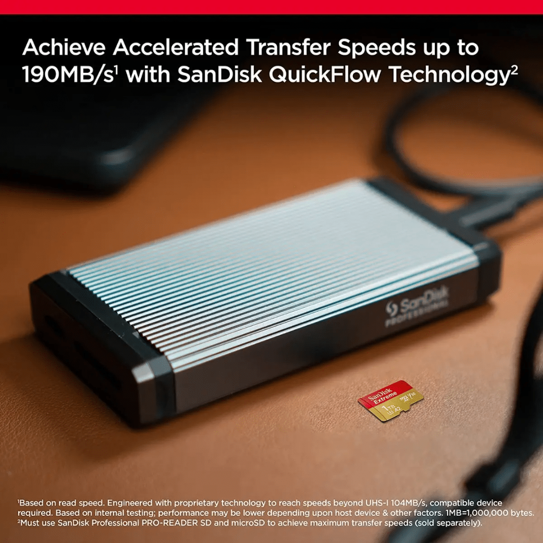 SanDisk 1TB SanDisk Extreme® microSD™ UHS-I Card - SDSQXAV-1T00-GN6MS (3)
