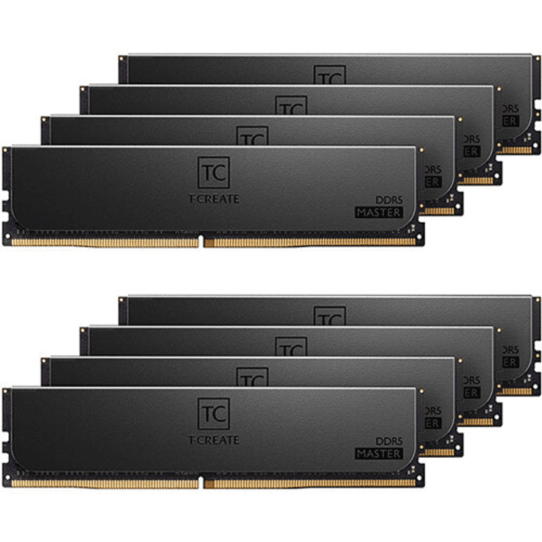 TEAMGROUP TEAMGROUP ME CTCMD5128G6400HC32AOC01 T-CREATE MASTER 16Gx8 6400 D5 CL32 Black ME 306623 CTCMD5128G6400HC32AOC01