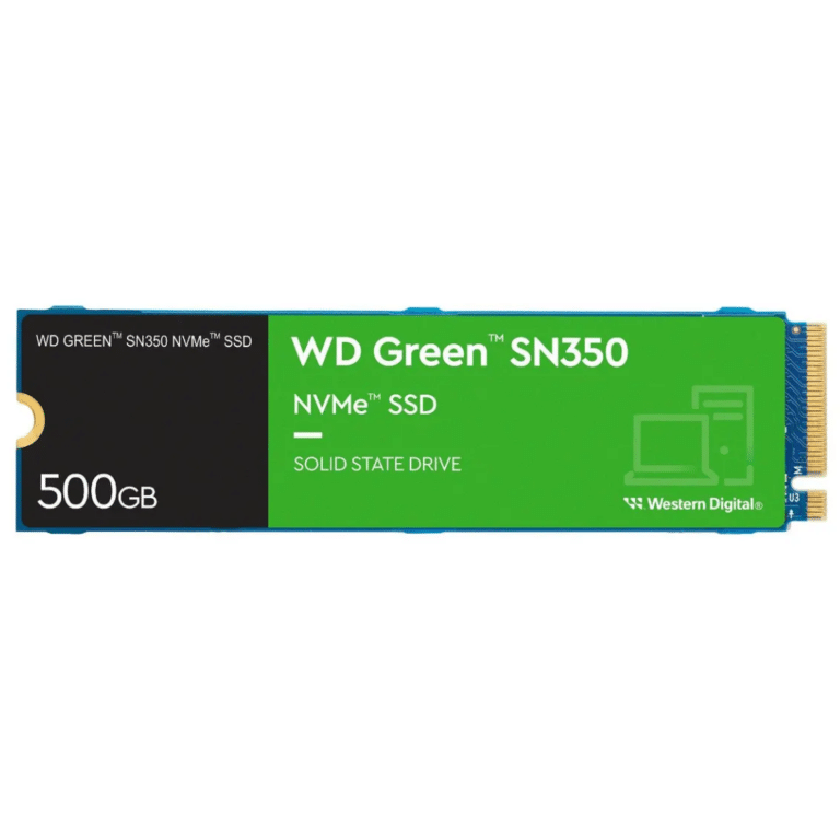 Western Digital 500GB SSD M.2 NVMe 2400MB/s  - WDS500G2G0C-00CDH0