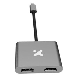 Xtech - Video adapter - USB Type C - Dual HDMI - Metal silver - 4K  XTC-548 - Accesorios para Computadores - Cables - XTC-548