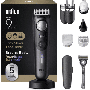 Braun All-in-one Series 9 Pro Trimmer Kit - 6042d9220d - BRAUN