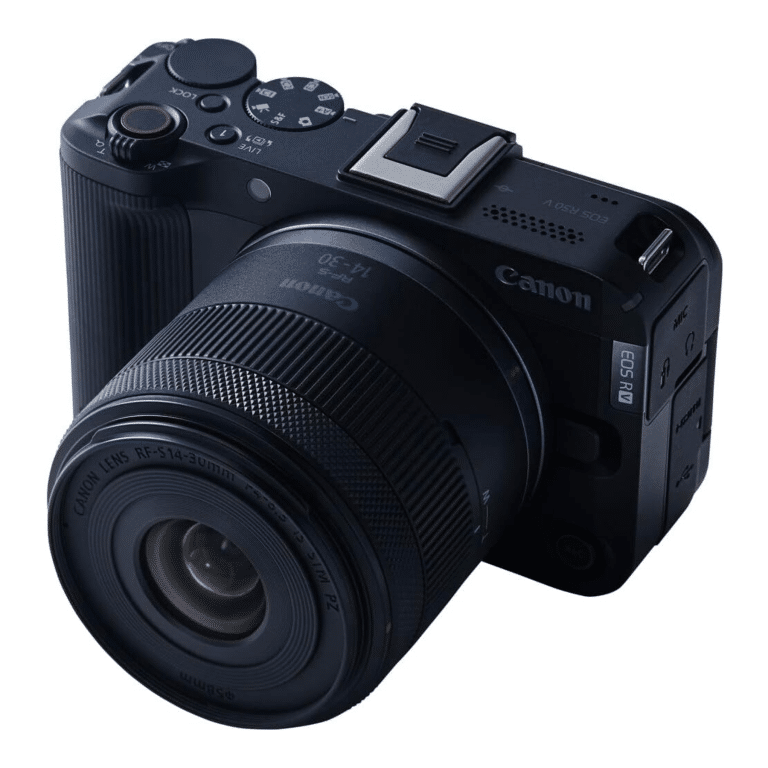 Canon Eos R50 V Mirrorless Camera With 14-30mm F/4-6.3 Lens - New Factory Sealed - Balance of Manufacturer Warranty - DS126938