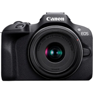 Canon Refurbished EOS R100 RF-S18-45mm F4.5-6.3 IS STM Lens Kit - Factory Refurbished - 262031001178 - 6052C076AA