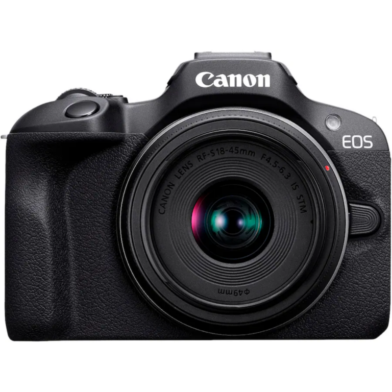 Canon Refurbished EOS R100 RF-S18-45mm F4.5-6.3 IS STM Lens Kit - Factory Refurbished - 262031001178 - 6052C076AA