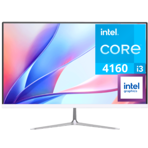 Computador Env/aio Core I3-4160 8gb Ram/256gb Ssd 23.8 Pulg Fhd Blanco - 1EENV2401