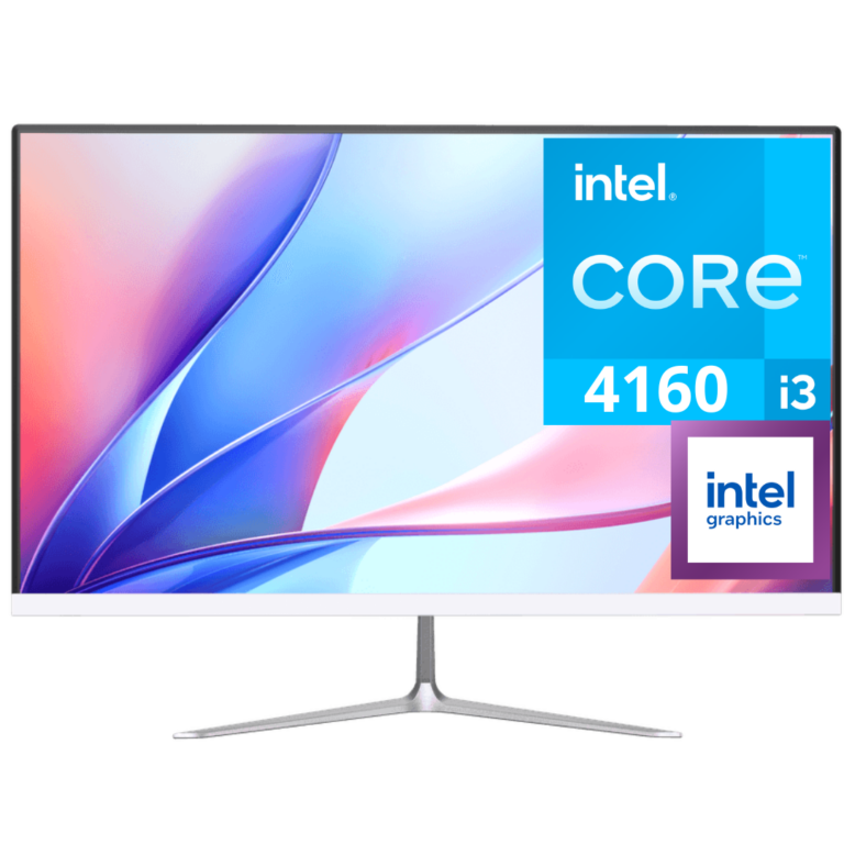 Computador Env/aio Core I3-4160 8gb Ram/256gb Ssd 23.8 Pulg Fhd Blanco - 1EENV2401