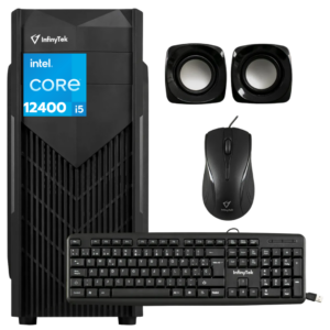 Cpu Desktop Computador De Escritorio Infinytek Intel Core I5 12400 (12va) Asus H610mf Ram 16gb Ssd1tb 2.5" (incluye Teclado - Mouse & Parlante) Ensamblado Y Configurado