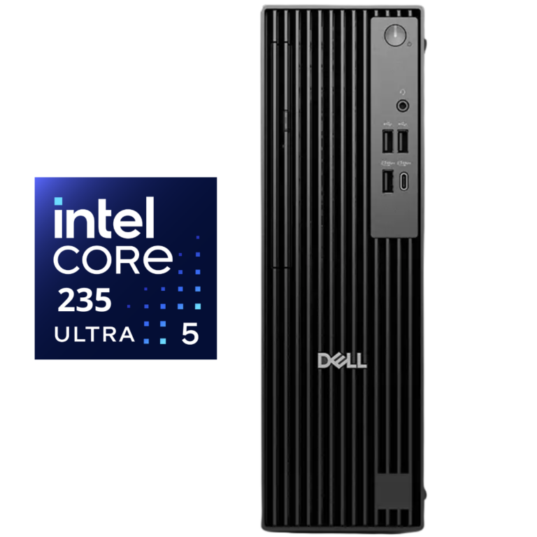 Dell Pro Slim Qcs1250 Sff Core™ Ultra 5 235 256gb Ssd 8gb Win11 Pro Keyboard Mouse Black Damaged Box - New Factory Sealed - Balance of Manufacturer Warranty - 13J6D-DB