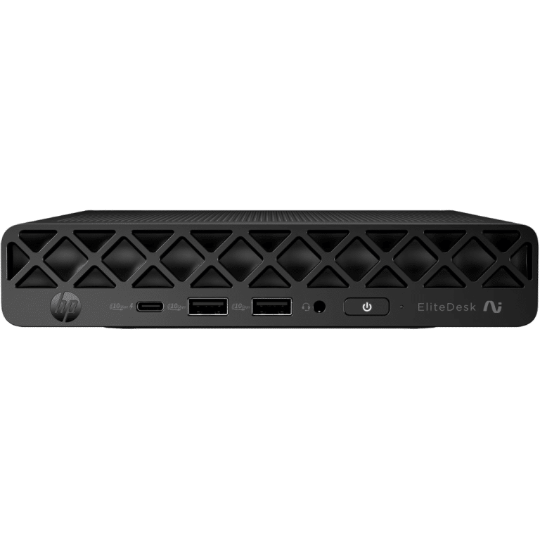 Hp Elitedesk 8 G1a Mini Ryzen™ 5 220 512gb Ssd 16gb Win11 Pro Keyboard Mouse Black - New Factory Sealed - 1 Year Manufacturer Warranty - CP3M1AT#ABA