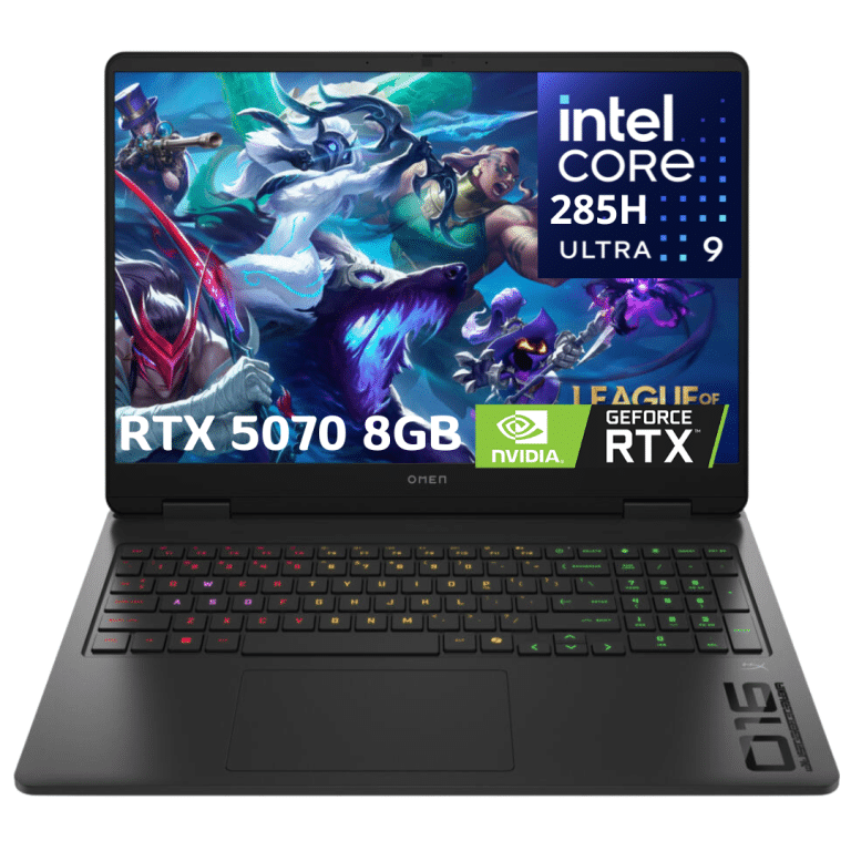 Laptop Hp Omen Slim 16-an0075cl Intel Core™ Ultra 9 285h Ram 32gb 1tb Ssd 16" Wuxga (1920x1200) 144hz Win11 Home *nvidia® Rtx 5070 8gb 8192mb*shadow Black Rgb Backlit Keyboard - New Factory Sealed - Balance Of Manufacturer Warranty - B94t1ua#aba