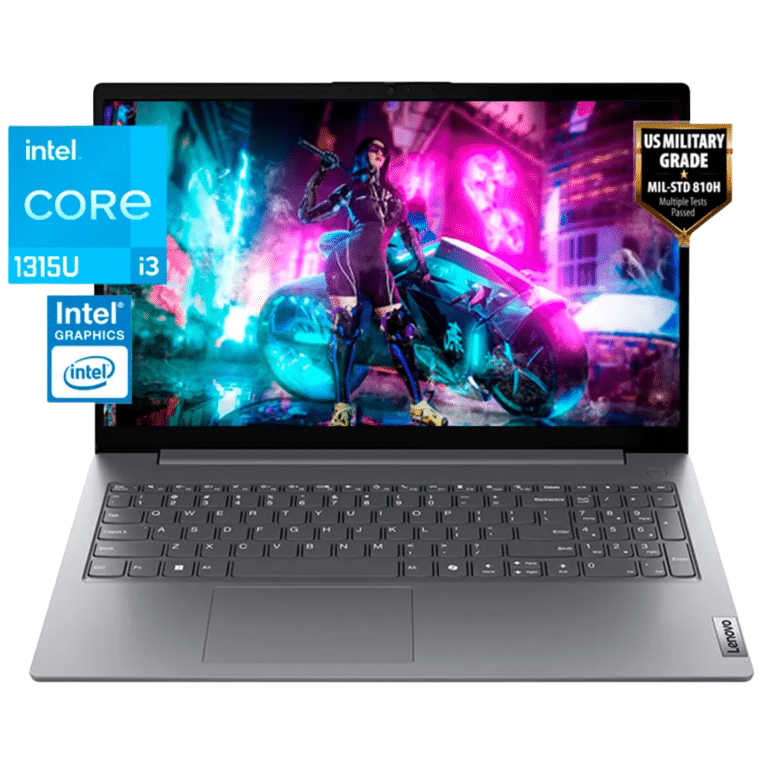 Laptop Lenovo V15 G5 Irl Intel Core I3 1315u Ssd 512gb M.2 2242 Pcie 4.0x4 Nvme 8gb Ddr5 5200 15.6" Fhd (1920x1080) Wifi 6 Kensington Nano Security Slot 2.5x6mm Freedos Luna Grey - 83gw005mld