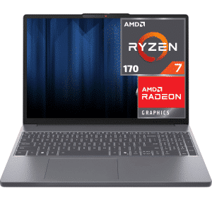 Laptop Lenovo Ideapad Slim 3 Amd Ryzen 7 170 (2025) (amd Ryzen 100 Series) Ram 16gb Ddr5 (4800 Mhzt) 512gb Ssd 15.3" 60hz Ips 2k Touchscreen 1920 X 1200 (wuxga) Wi-fi 6 Windows 11 Home Luna Grey - 199273537617 - 83k700g8us