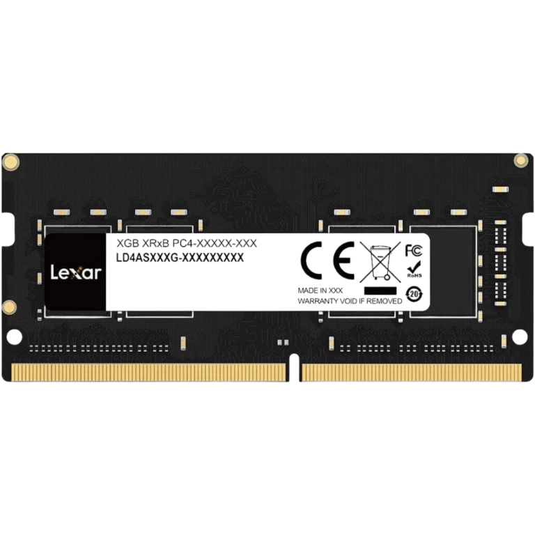 Lexar LD4S32G32C22ST-HGN 32GB DDR4-3200 260-Pin SODIMM Laptop Memory, Bulk | SKU LD432S32GT - MEM - LD432S32GT - LEXAR - LD4S32G32C22ST-HGN