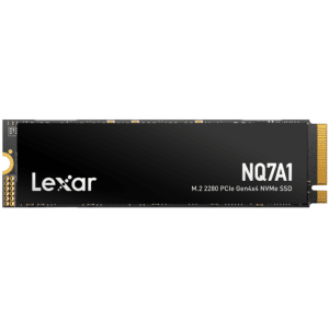 Lexar NQ7A1 LNQ7A1X002T-HNNNU 2TB Pcie 4.0 Ssd, Up To 6000MB/s Read, Up To 5000MB/s Write Speeds | SKU NQ7A1X2TB - SSD - NQ7A1X2TB - LEXAR - LNQ7A1X002T-HNNNU