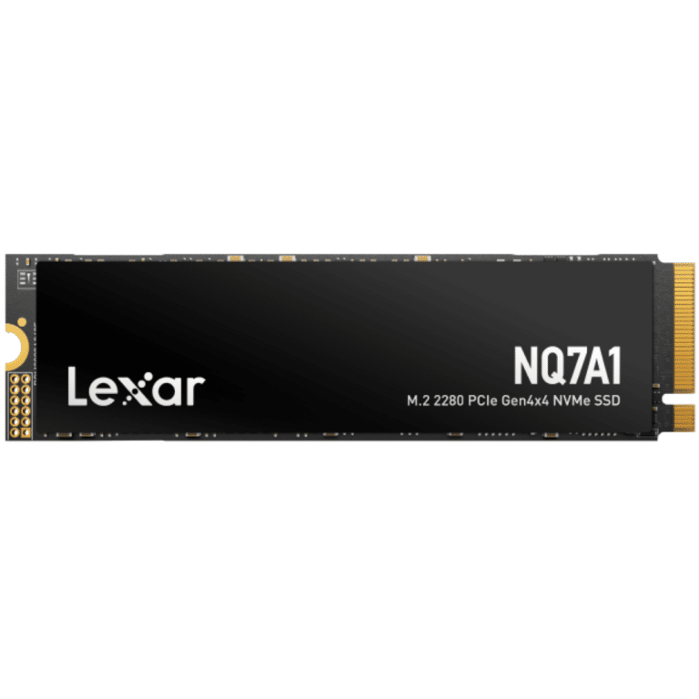 Lexar NQ7A1 LNQ7A1X002T-HNNNU 2TB Pcie 4.0 Ssd, Up To 6000MB/s Read, Up To 5000MB/s Write Speeds | SKU NQ7A1X2TB - SSD - NQ7A1X2TB - LEXAR - LNQ7A1X002T-HNNNU