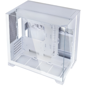 Lian-li O11 Vision-m O11VMW Dual-chamber Design Pre-installed 140 Mm Fan Micro ATX Case, White | SKU CS-O11VMW4 - CS - CS-O11VMW4 - LIAN-LI - 840353053953 - O11VMW
