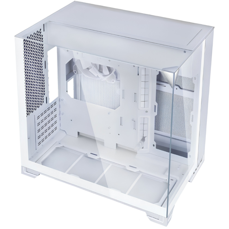 Lian-li O11 Vision-m O11VMW Dual-chamber Design Pre-installed 140 Mm Fan Micro ATX Case, White | SKU CS-O11VMW4 - CS - CS-O11VMW4 - LIAN-LI - 840353053953 - O11VMW