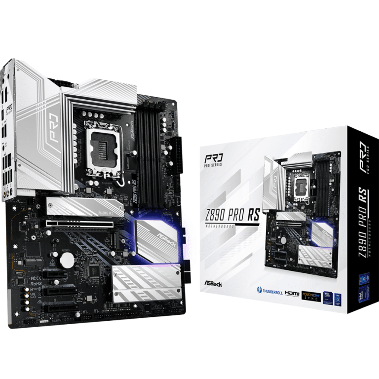 Mainboard Asrock Inc. Asrock Mb Z890 Pro Rs Z890 Lga1851 256gb Ddr5 Atx Retail Mb 291281 Z890 Pro Rs