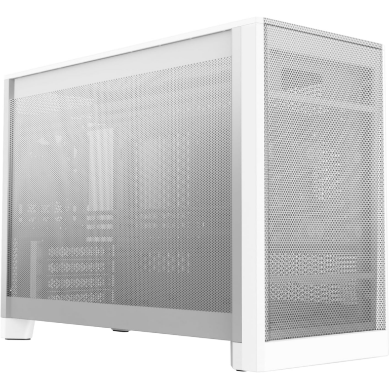 MONTECH TEN 22.7L Micro ATX PC Case, High Airflow Modular Mesh Chassis For Air, Liquid, Or SFF Builds, 360mm Radiator Support, Includes Rear Fan, White (tenw) | SKU CS-TEN-W2 - CS - CS-TEN-W2 - MONTECH - TENW