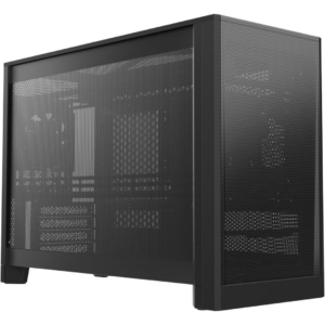 MONTECH TEN 22.7L Micro ATX PC Case, High Airflow Modular Mesh Chassis For Air, Liquid, Or SFF Builds, 360mm Radiator Support, Includes Rear Fan, Black (tenb) | SKU CS-TEN-B1 - CS - CS-TEN-B1 - MONTECH - TENB