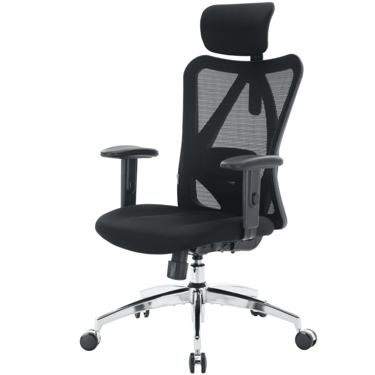 Silla Ergonomica Premium Sihoo *m18-m148* Mesh+ Sponge Cusion3 Level Recline Angle: 108°/118°/128°3d - Height/front-back/rotation Adjustment Armrest Class 3 Gaslift  Bifma Certified. Steel - Assembled Base  *garantia 3 AÑos* Por Defectos De Fabrica  - M18-m148