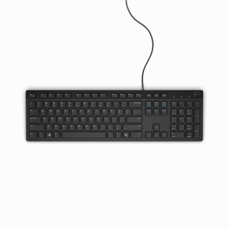 Teclado Alambrico Dell Kb216 580-adrc Spanish W/cable Usb 1 AÑo De Garantia - 884116180487 - KB216-BK-LTN