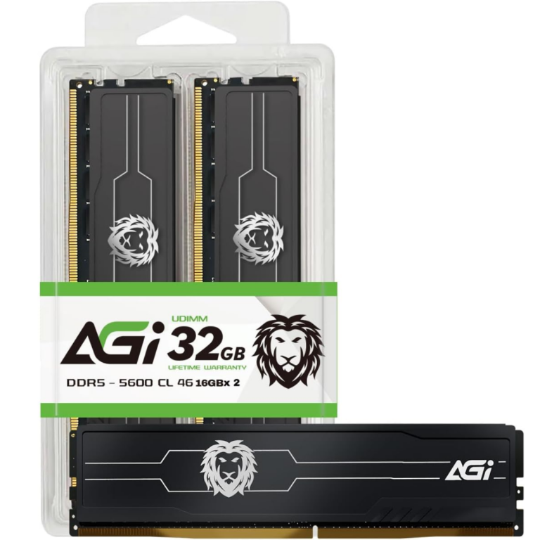 AGI AGI Memory AGI560A16UD238-BK UD238 16GB DDR5 UDIMM 5600MHz Bulk Pack ME 308400 AGI560A16UD238-BK