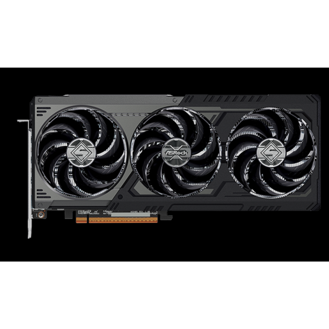ASRock Inc. ASRock VCX RX9070GRE SLD 12GO Radeon RX 9070 GRE Steel Legend Dark 12GB OC VC 308551 RX907