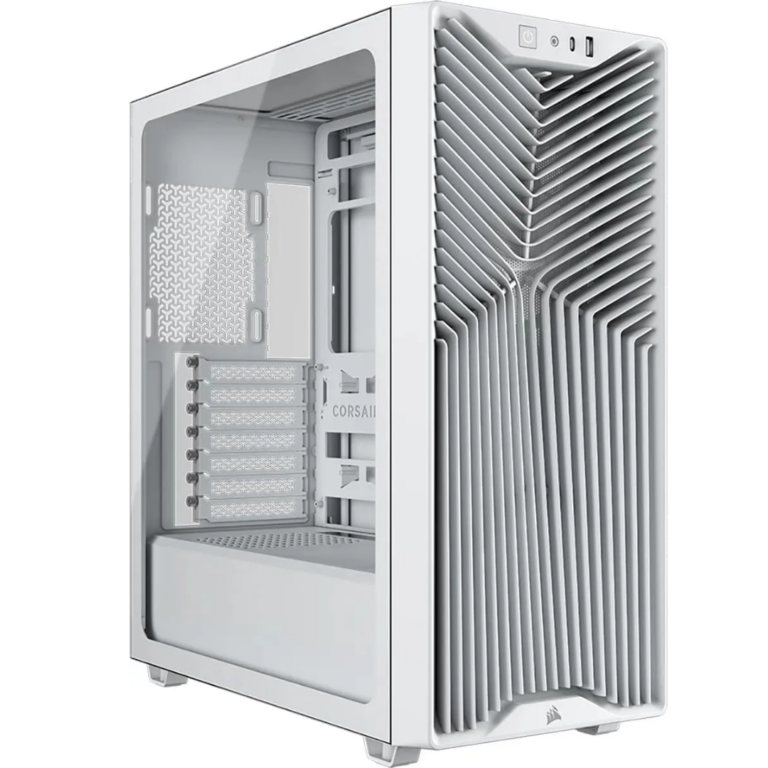 Case Corsair Atx 3200d Rs Argb Tempered Glas Mid-tower Usb3.2 Usb2.0 Sup-9vent  White - Chasis - CC-9011345-WW
