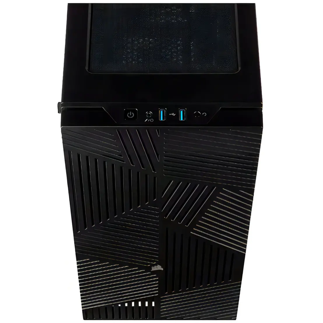 Case Corsair Atx 3200d Rs Tempered Glas Mid-tower Usb3.2 Usb2.0 Sup-8vent Black - Chasis - CC-9011334-WW (5)