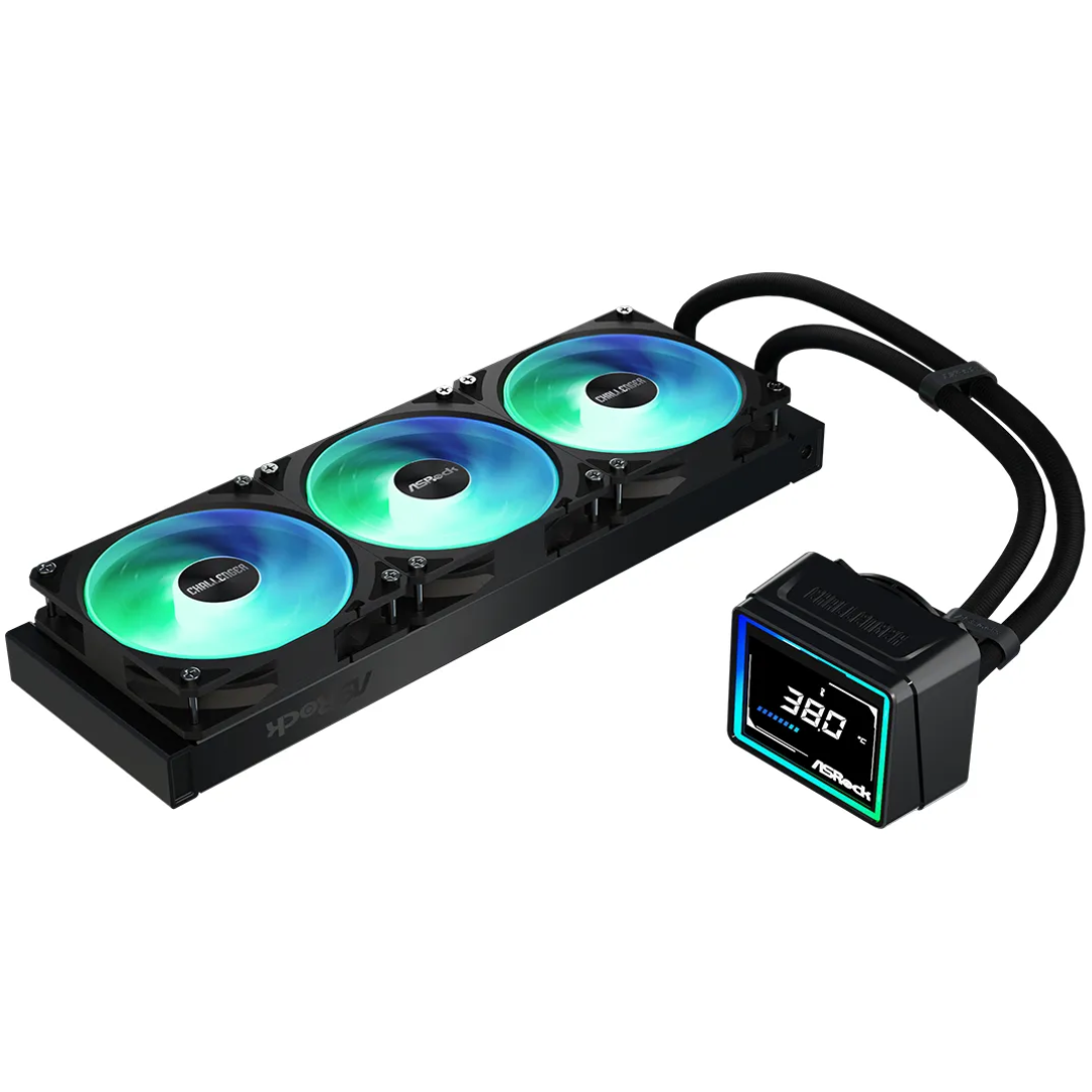 Cooler Asrock Challenger 360 Digital Argb Black - Ventiladores - 90-ACLA36-BAAGA6 (1)
