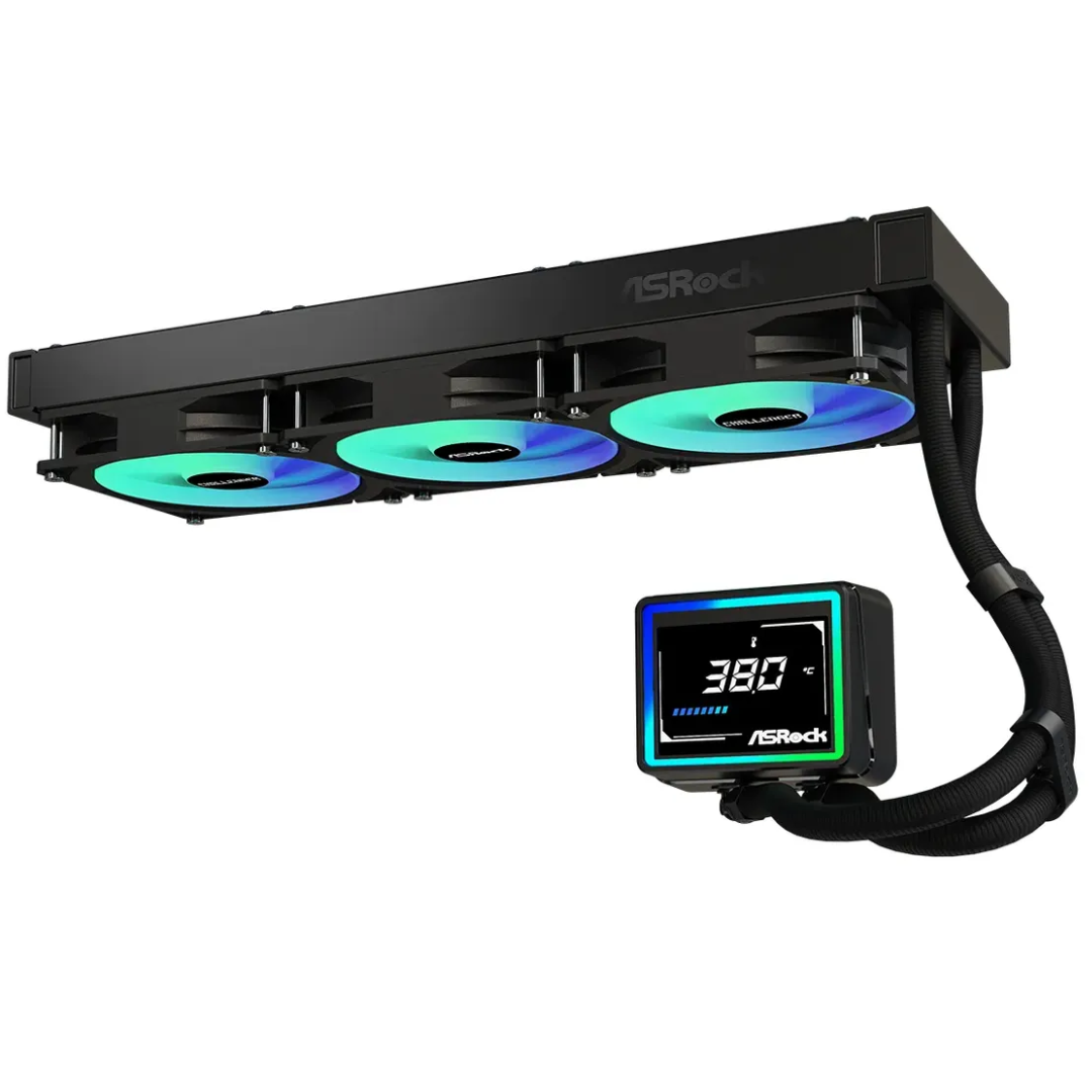 Cooler Asrock Challenger 360 Digital Argb Black - Ventiladores - 90-ACLA36-BAAGA6 (3)