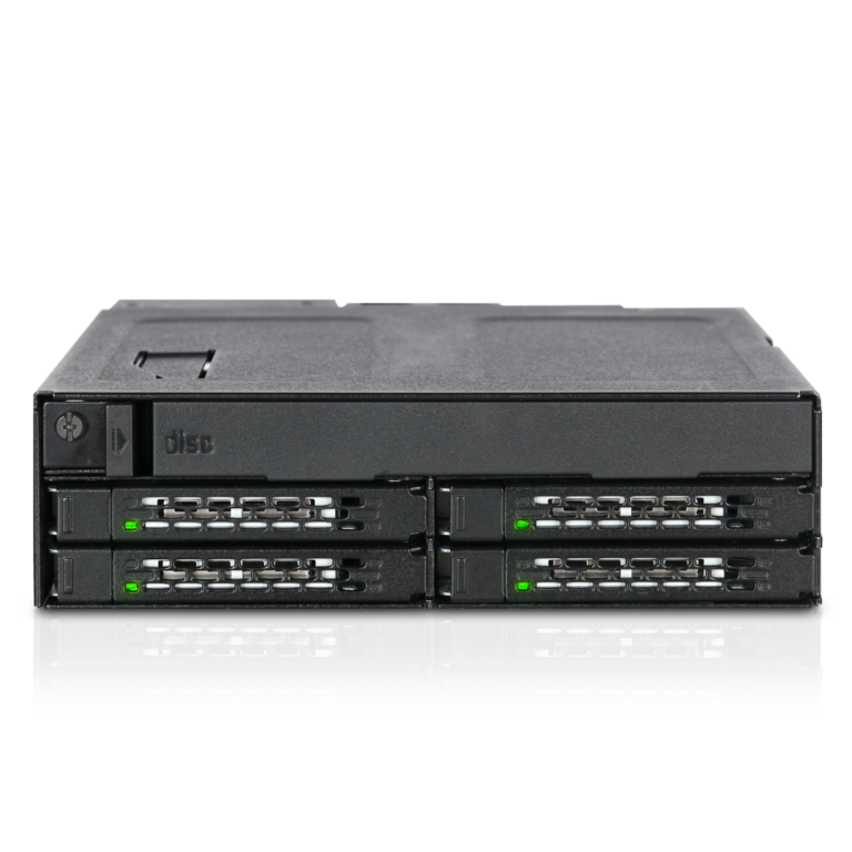 Cremax (ICY DOCK) ICY DOCK RD MB604SPO-B ToughArmor 4x2.5 SAS&SATA SSD HDD f 5.25Bay Retail RD 229192 MB604SPO-B