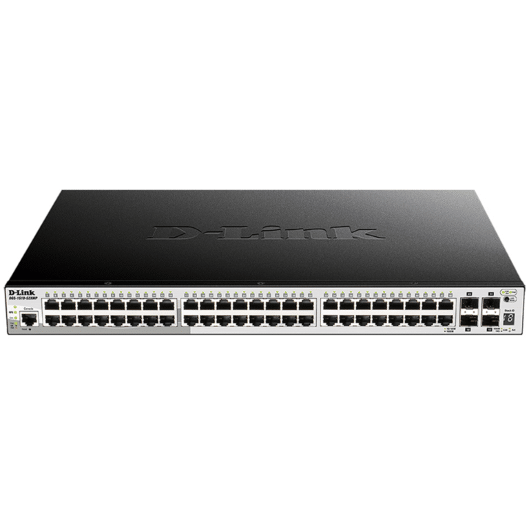 D-Link D-Link NT DGS-1510-52XMP 52PT DGS-1510 Gigabit PoE Switch 10GbE SFP+ 370W NT 214012 DGS-1510-52XMP